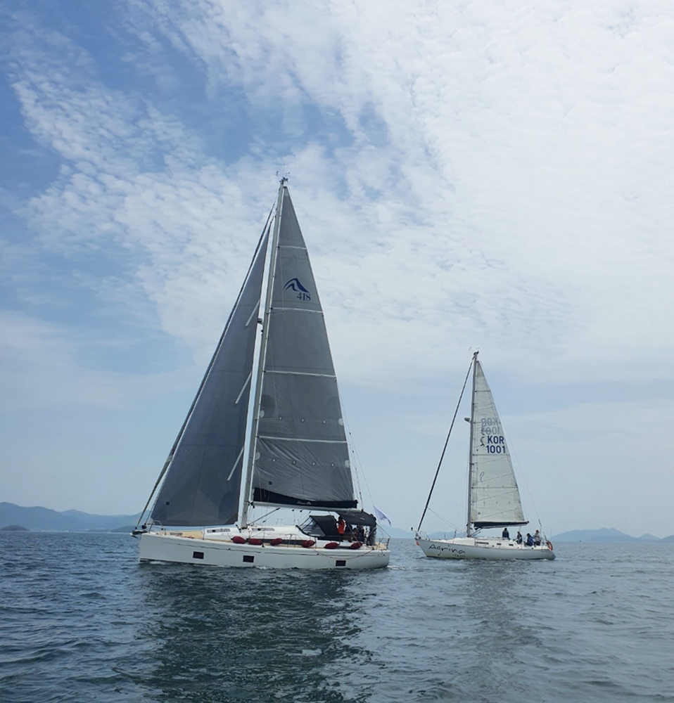 ▲이순신마리나 안전기원제 모습 