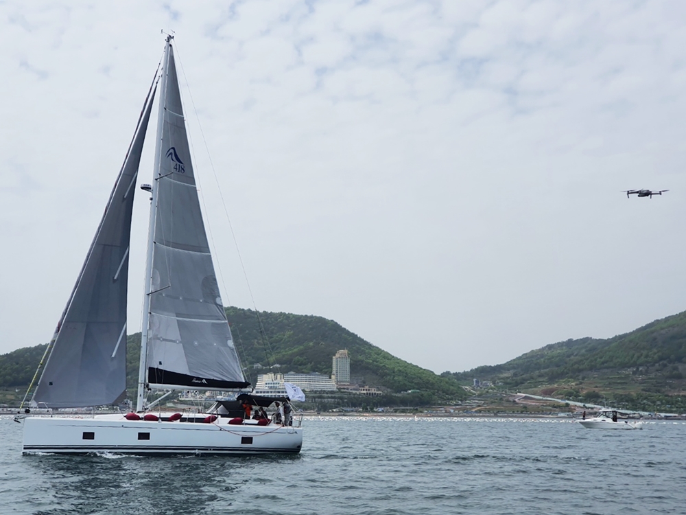 ▲ 이순신마리나 안전기원제 모습 