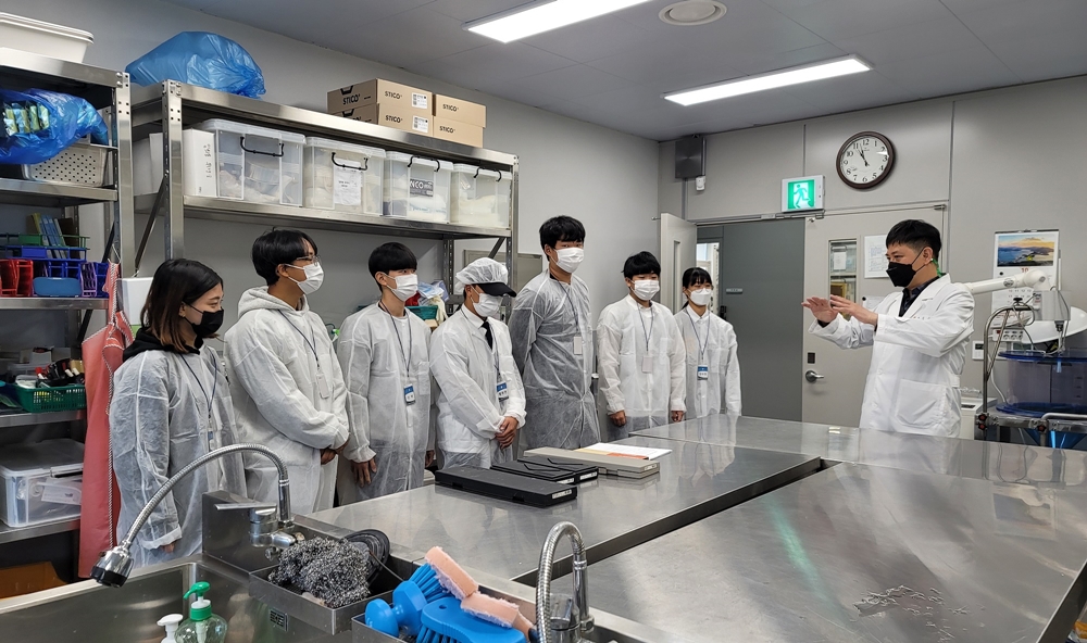 ▲ 수산계 고교현장 실무교육