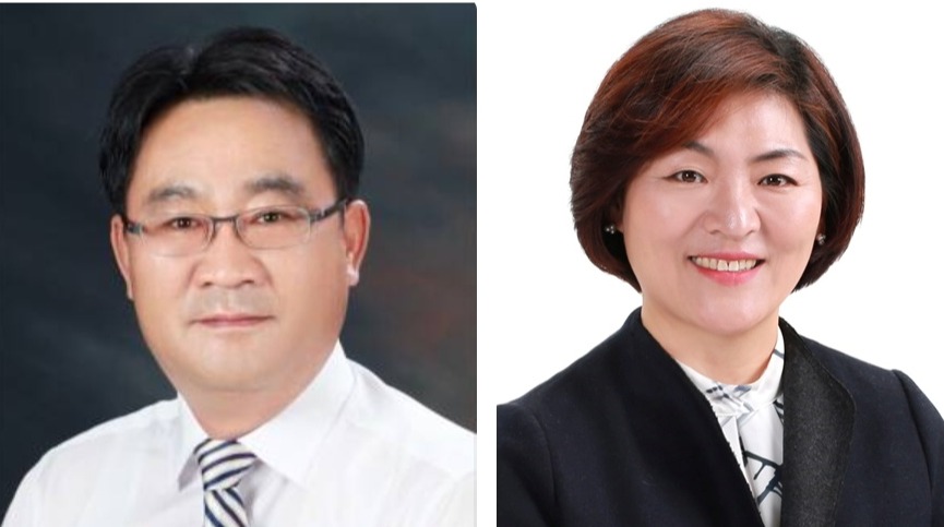 ▲ 여수시 가선거구 김철민, 박성미