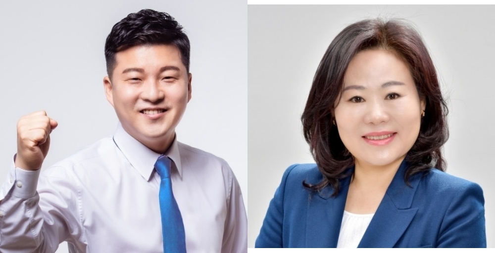 ▲ 여수시나선거구 고용진, 정신출