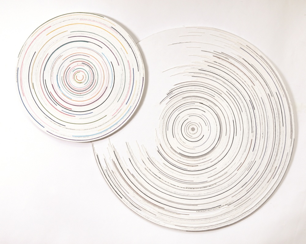 ▲ 김현지, Layer (한지, 혼합재료 800×1138mm)