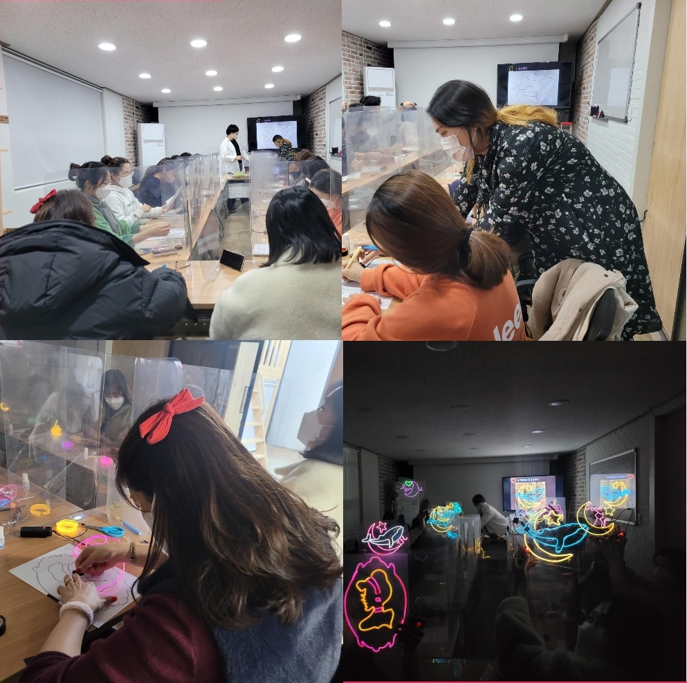 ▲ 전남 영광에 위치한 청년센터 '청춘공방' 원데이클래스 모습