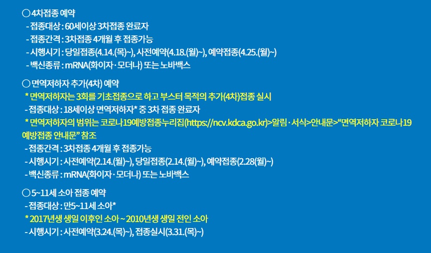 ▲ 질병관리청 예방접종 사전예약시스템 누리집 캡처