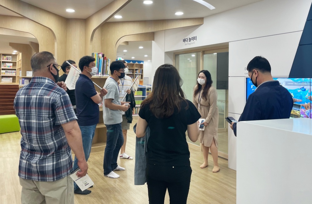 ▲ 이순신도서관 어린이자료실