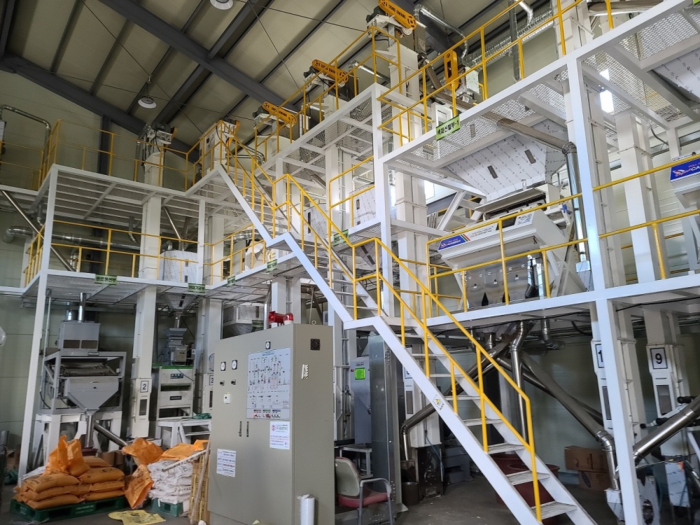 ▲ 친환경농산물 생산유통시설