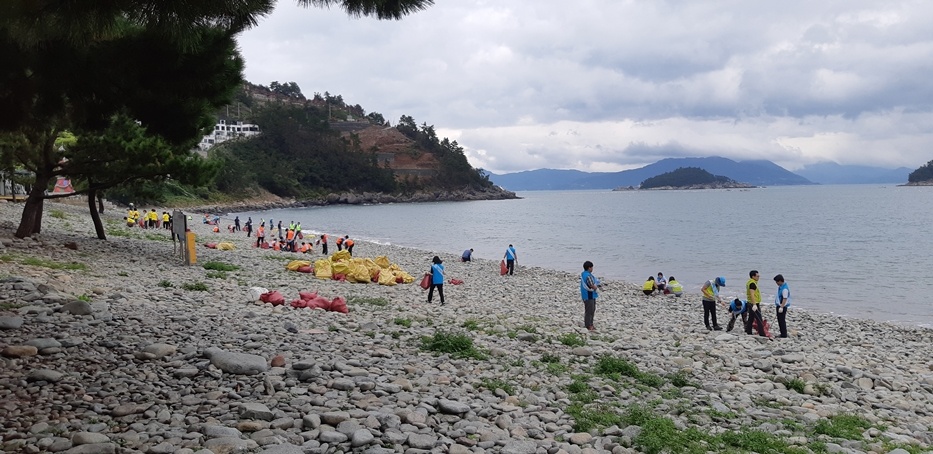 ▲ 연안정화활동 현장