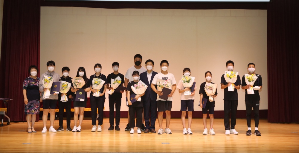 ▲ 제51회 전국소년체육대회 해단식 모습