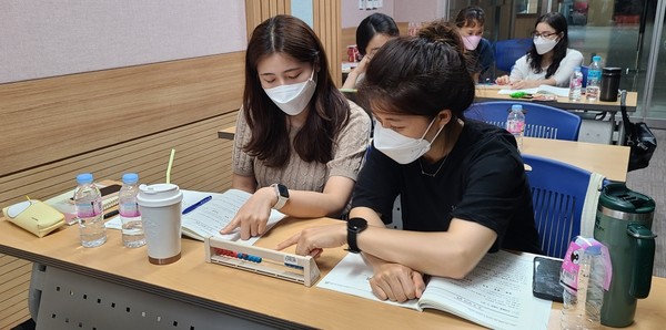 ▲ 초등교사 기초수해력 교육 기본·심화 과정 직무연수 모습