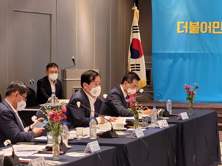 ▲ 예산정책협의회 현장