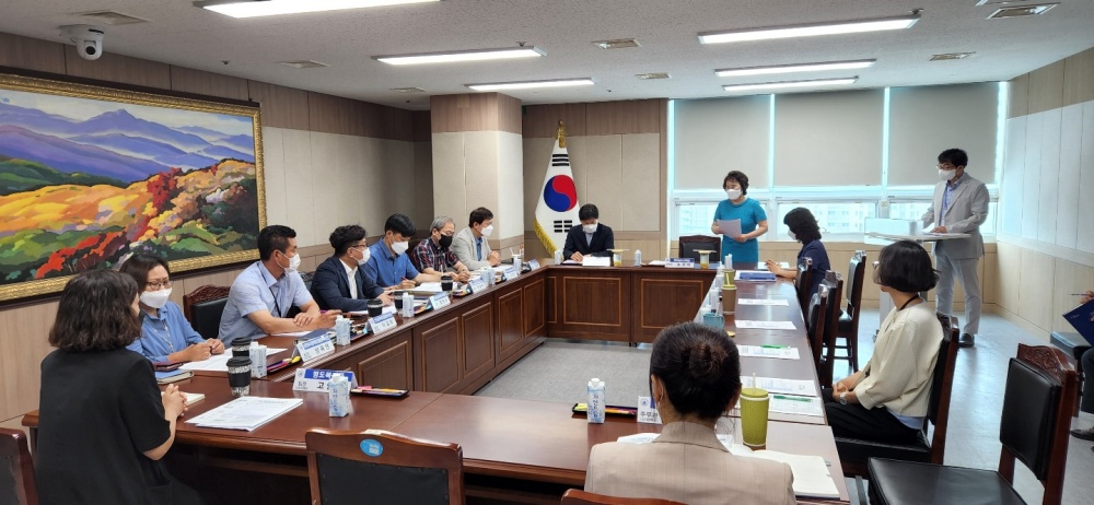 ▲ 장애학생 진로·직업 유관기관 원스톱 지원 협의체 협의회 모습