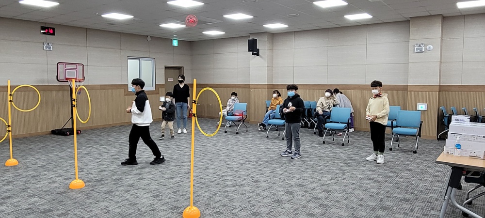 ▲ 이순신도서관 체험프로그램 현장