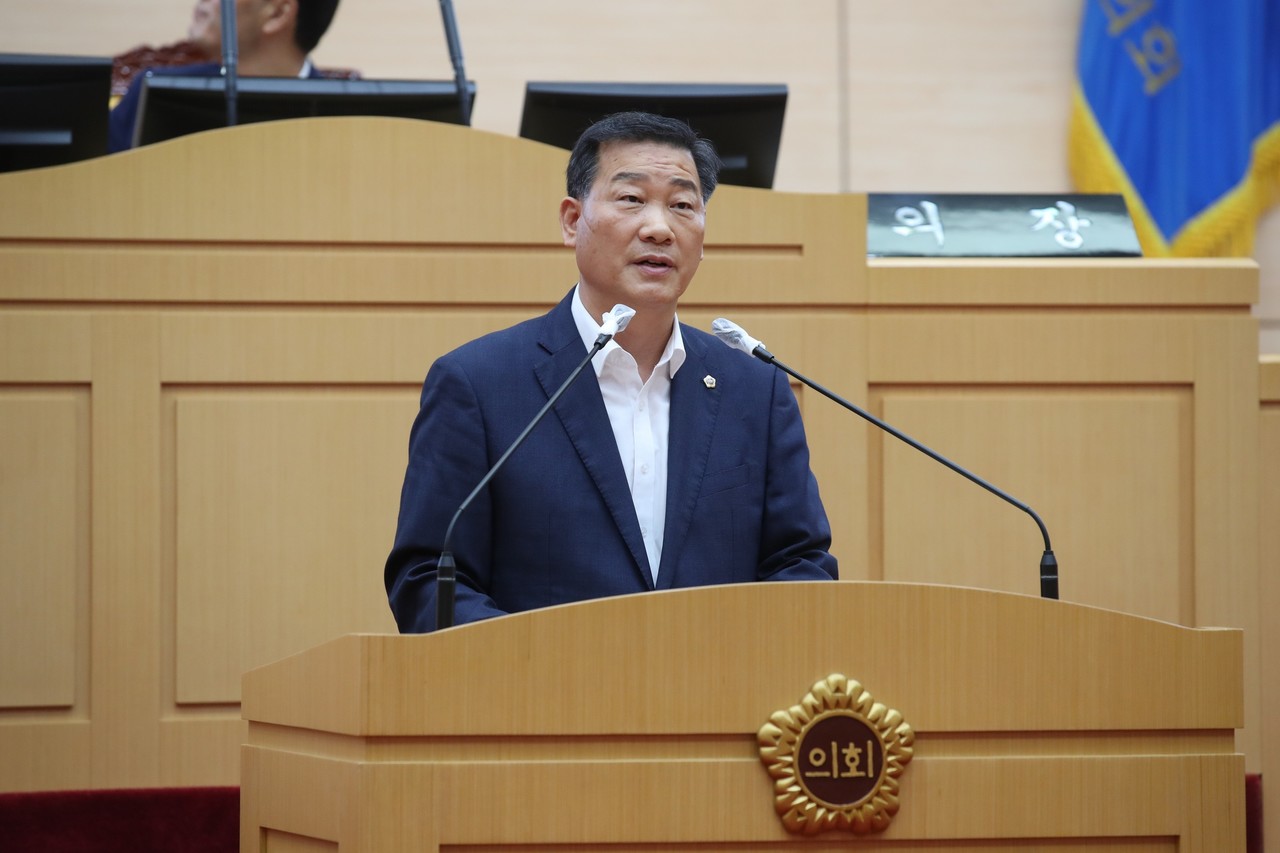 ▲ 이광일 전남도의원