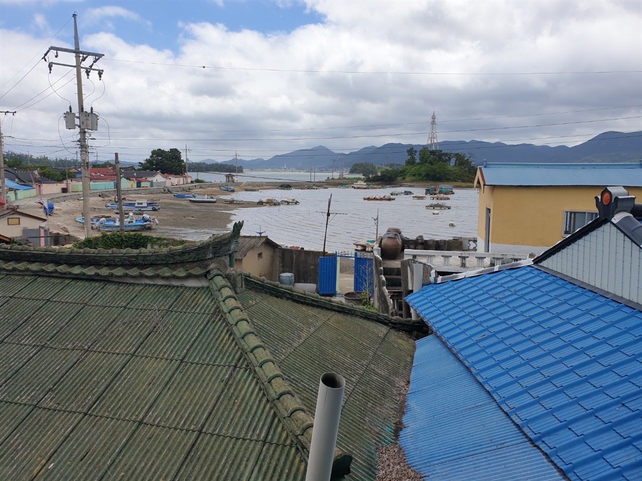 ▲ 송도 앞바다 마을에서 바라본 송도 앞바다 ⓒ정병진
