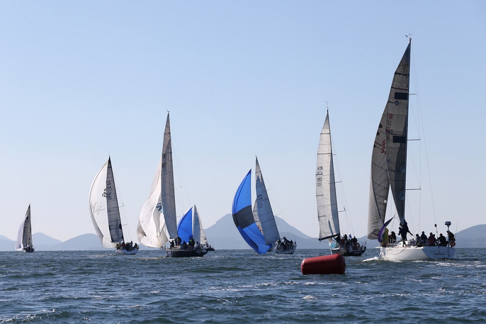 ▲ 남해안컵 국제요트대회 현장