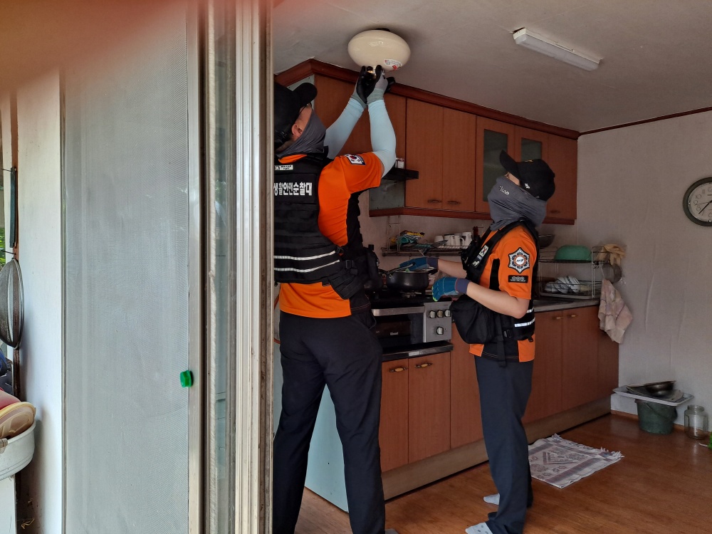 ▲ 생활안전순찰대 활동 모습