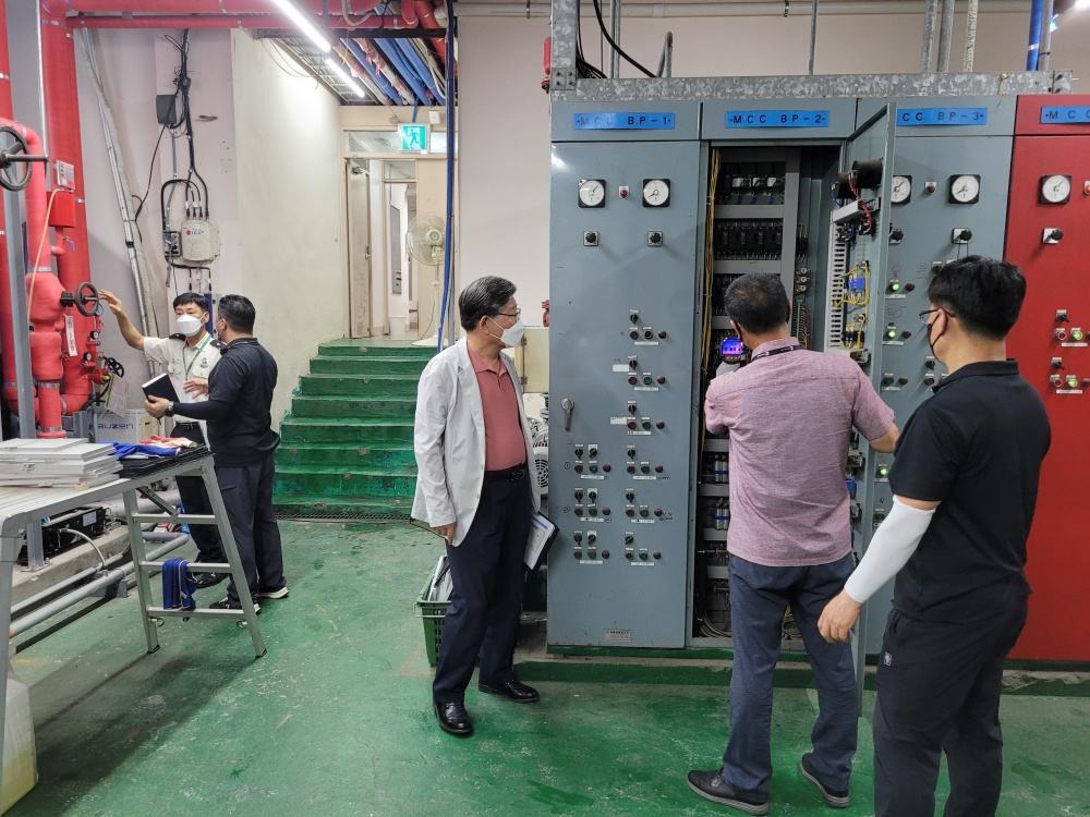 ▲ 전남소방본부 소방특별조사 모습