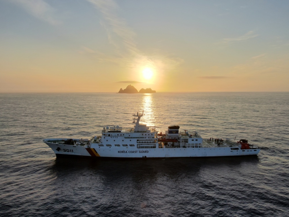 ▲ 해양경찰교육원 실습선 바다로함