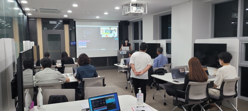 ▲ 4차 산업교육 상상창작소 5기