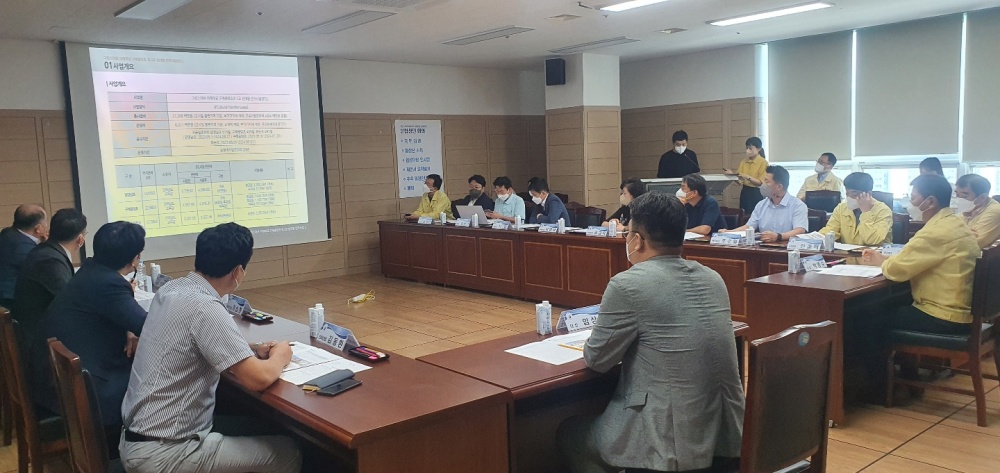 ▲ 전남교육청-그린스마트미래학교 임대형민자사업 본협상단 회의