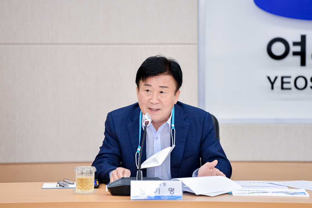 ▲ 여수시 행정기구 조직진단 연구용역 중간보고회