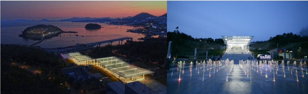 ▲ 예울마루 야경