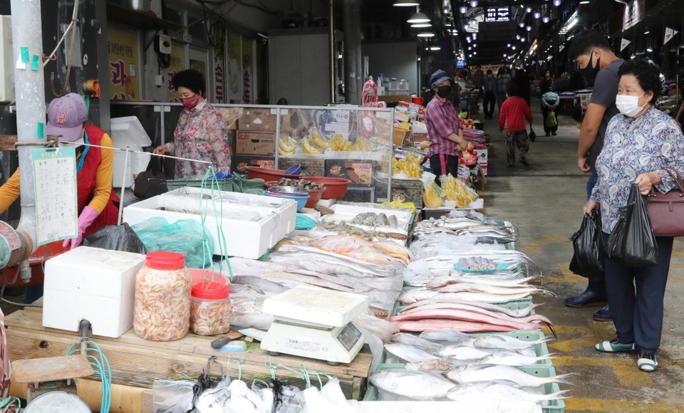 ▲ 영광군 5일장