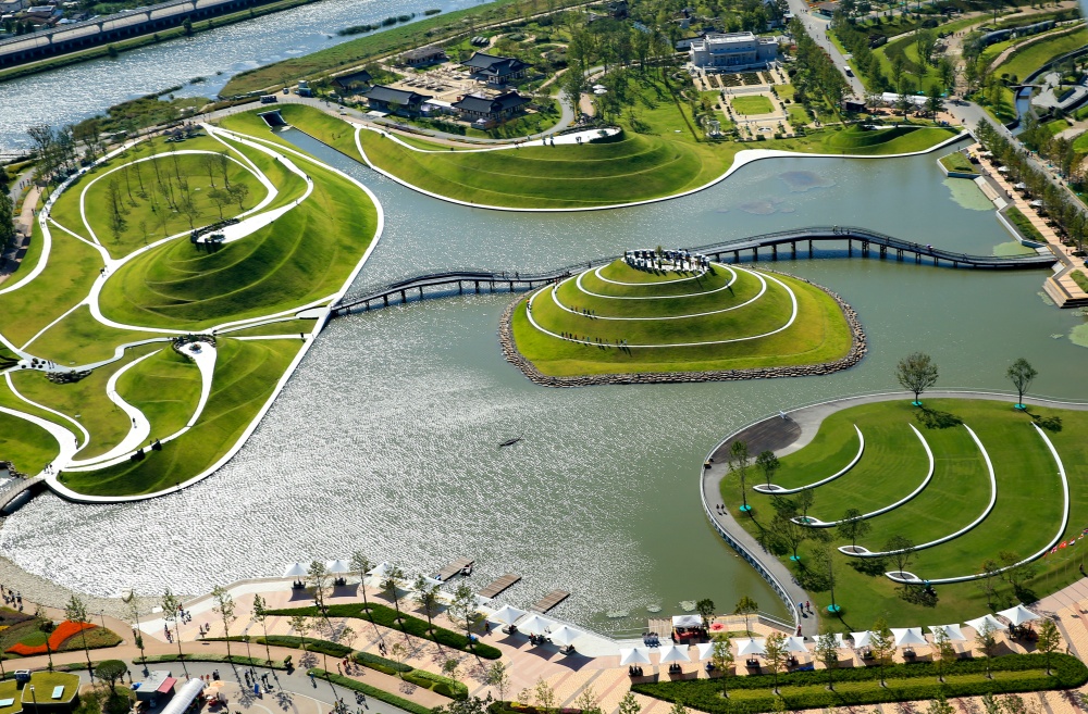 ▲ 순천만 국가정원 호수정원