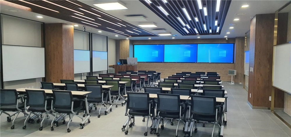▲ 하이브리드 강의실 진리관 507호 