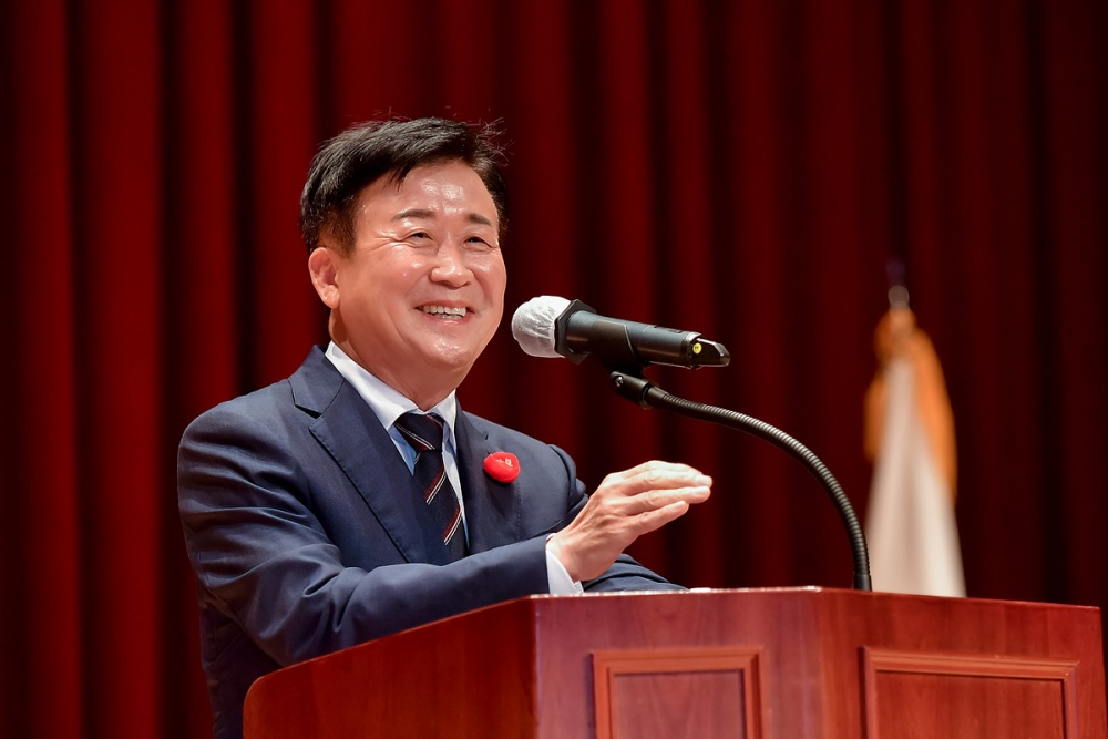 ▲ 민선8기 두 번째 열린 9월 직원정례회 