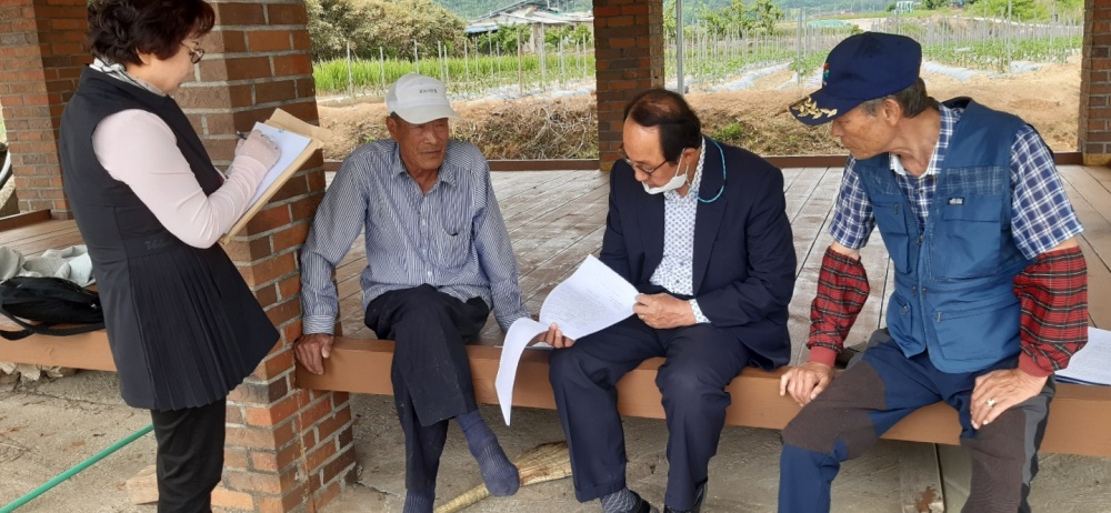 ▲ 민간인희생자 증언 채록 현장