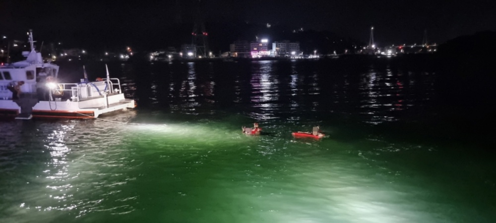 ▲ 해경 구조 모습