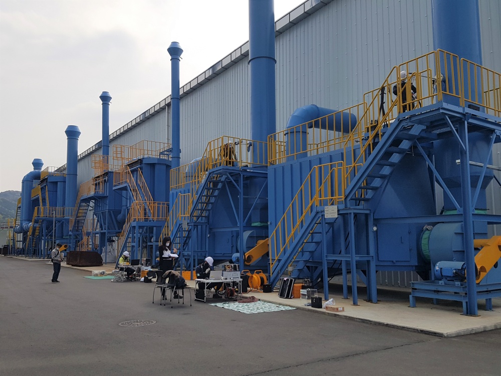 ▲ 대기분야 숙련도 관련 시험 분석 현장