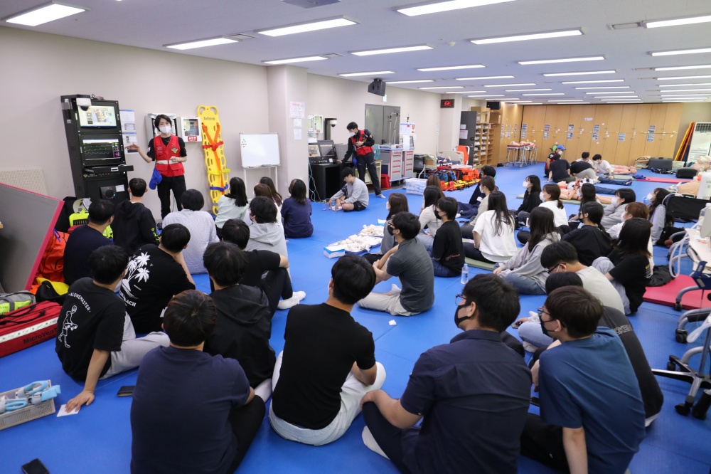 ▲ 응급구조장비 소개