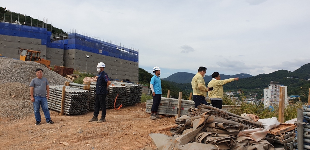 ▲ 태풍 대비 일제 점검 모습