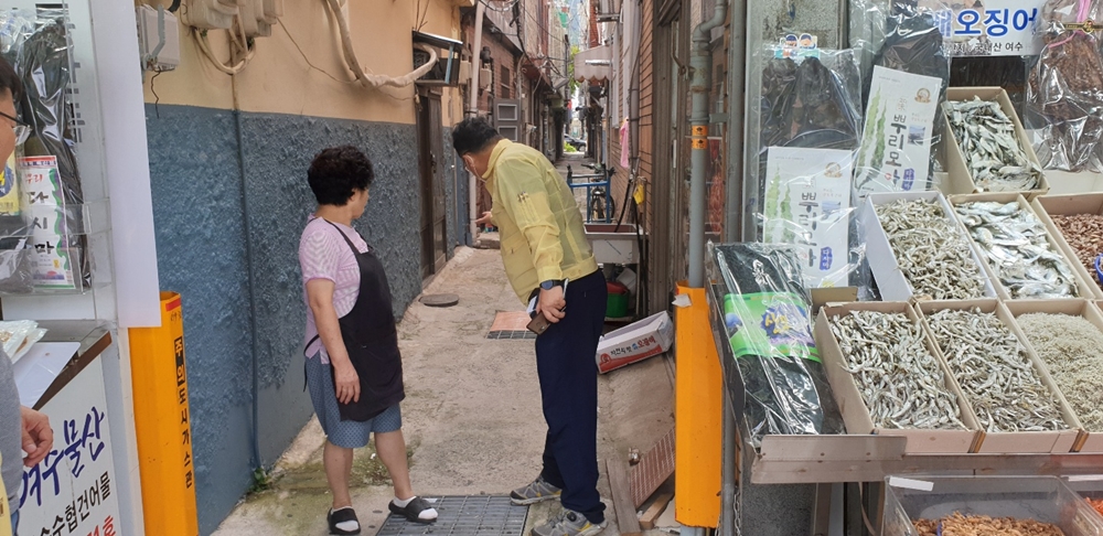 ▲ 태풍 대비 일제 점검 모습