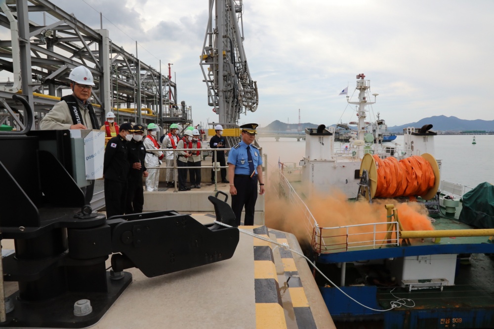 ▲ 여수해경 훈련 모습