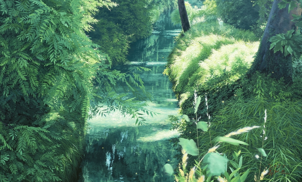 ▲ 류재현, breath of wind (162.2x97.0cm, 캔버스에 오일)