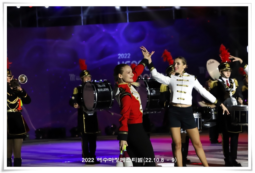 ▲ 2022여수마칭페스티벌 현장 ⓒ정종현