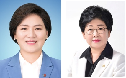 ▲ 박성미,백인숙 여수시의원