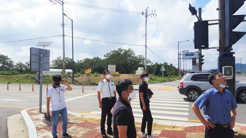 ▲ 교통사고 현지 점검