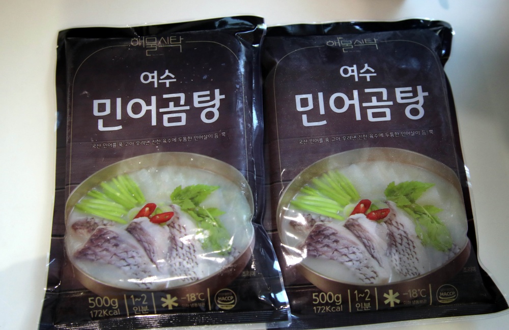 ▲'2023년 스타 간편식 개발 사업'  여수민어곰탕 