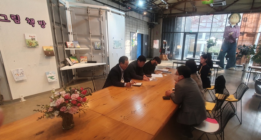 ▲ 여수시가 전국 문화재단 5개소를 방문해 벤치마킹에 나섰다.