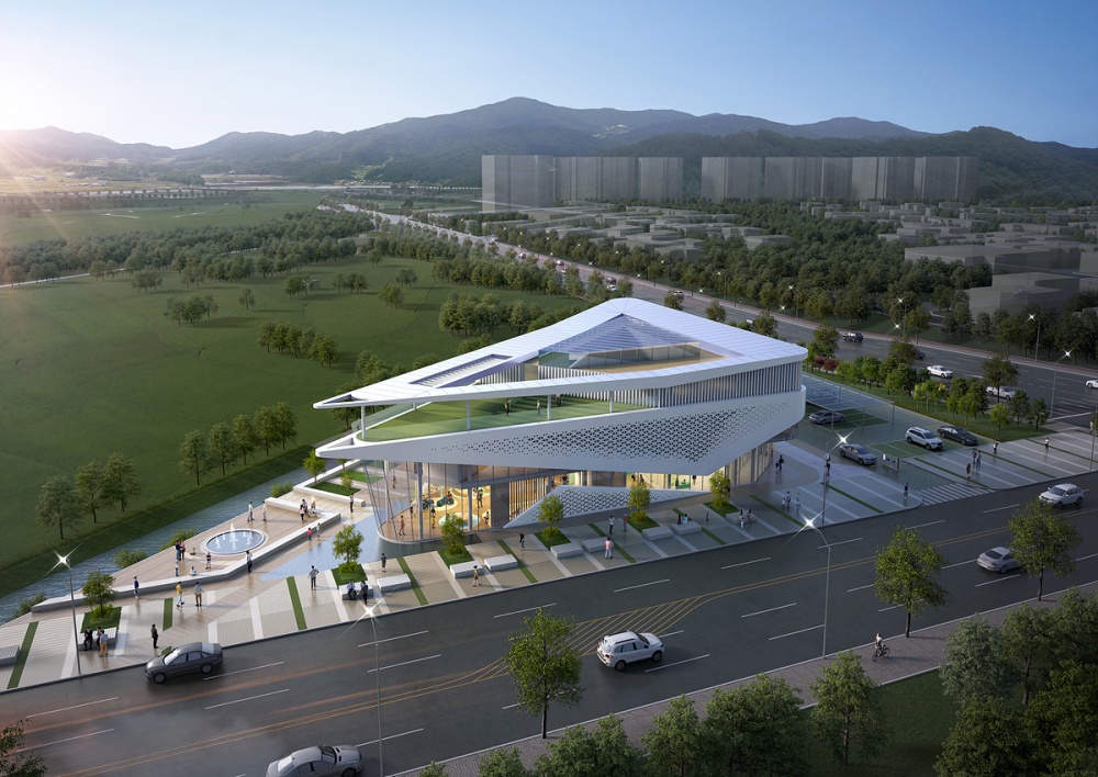 ▲여수시 어린이도서관 투시도