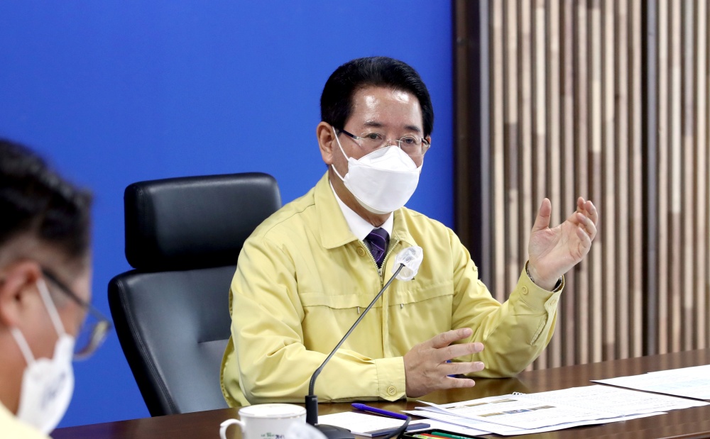 ▲ 가뭄 대책 상황보고회