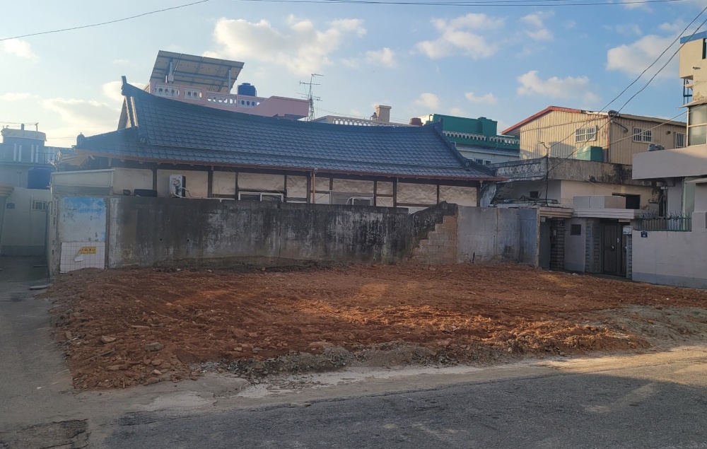 ▲ 목포 빈집 철거 후