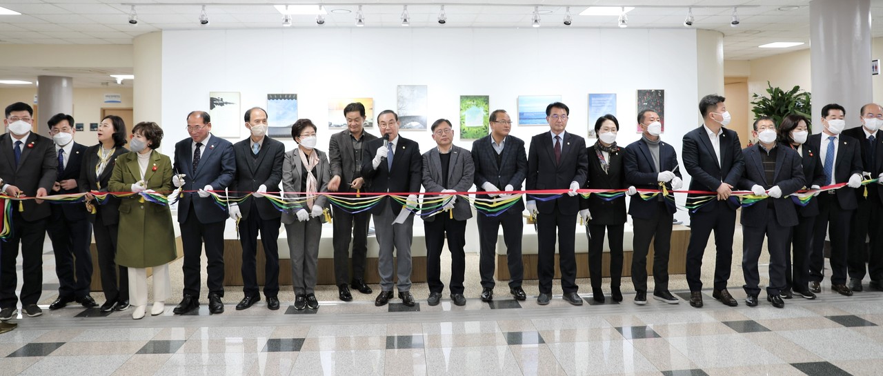 ▲ 찾아가는 시화전 오픈식