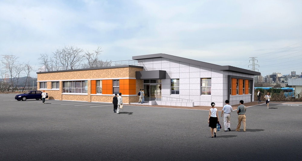 ▲ 화장동 공용차고지 조감도