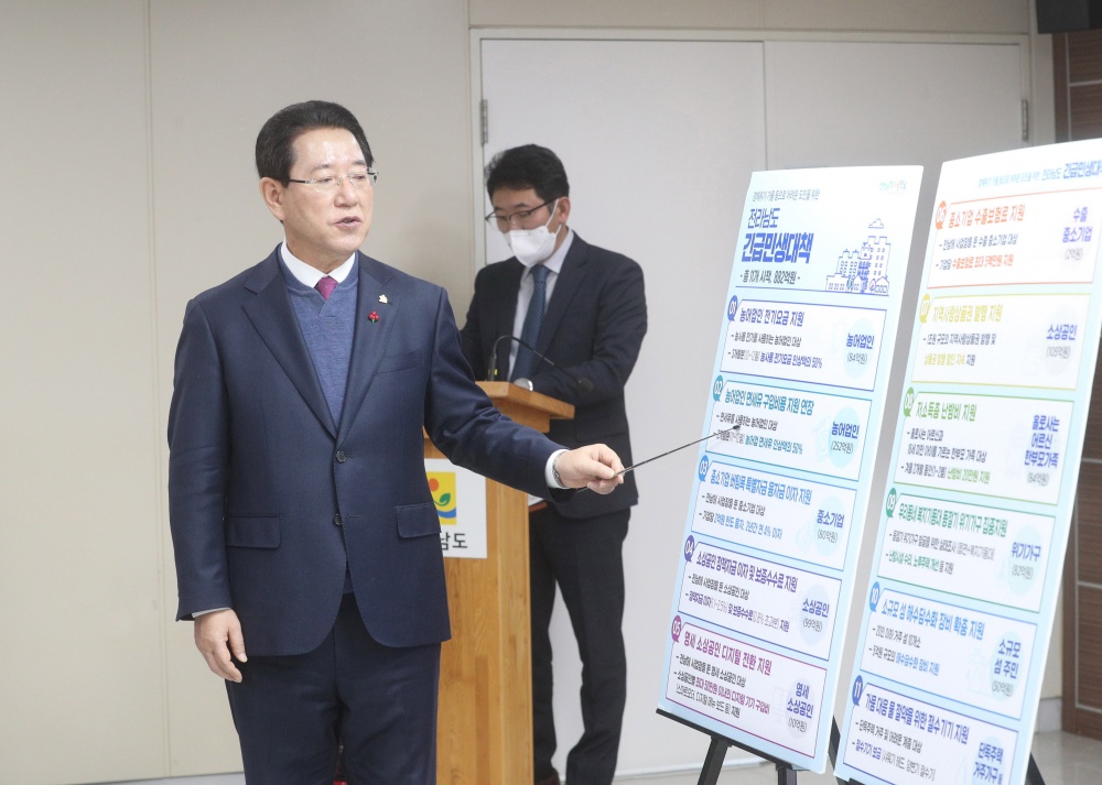 ▲ 긴급 민생대책 브리핑