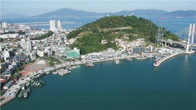 ▲ 여수구항 전경